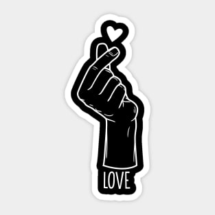 Love Hand Sign Sticker